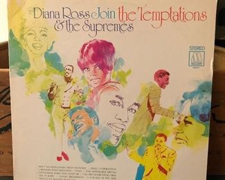 Diana Ross, Temptations & Supremes Vinyl