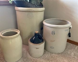 Vintage Crock Pots