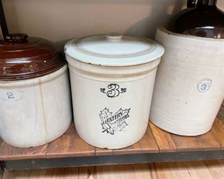 Vintage Crock Pots