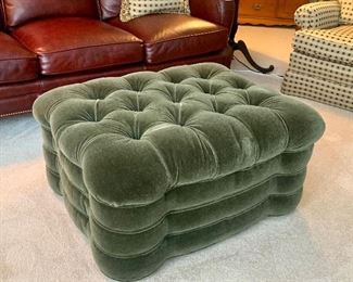 tufted ottoman by Southwood