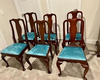 6 Henkel Harris chairs