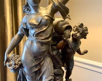 Lamp marked “ la source par bruchon’