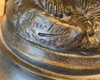 Lamp marked “ la source par bruchon’