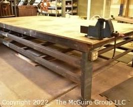 6 x 12 ft. Steel Work Table.  