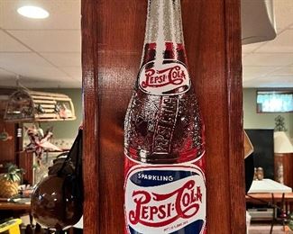 Wall display - Pepsi bottle