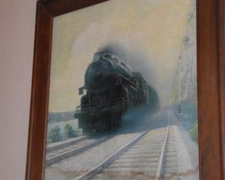Rare print, "The Sunshine Special," Missouri and Pacific Railroad.