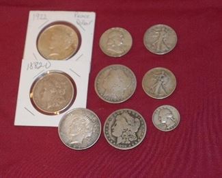 A small sampling of coins that will be available at this sale.