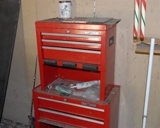 Craftsman tool chest and tools