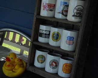 Railroad mugs