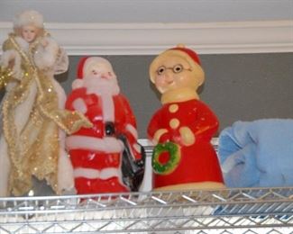 Vintage Christmas Blow Mold