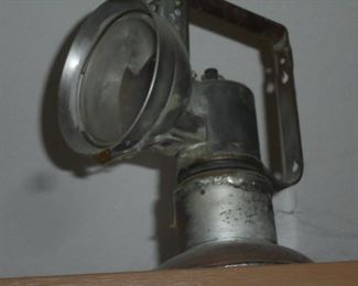 Antique railroad lantern