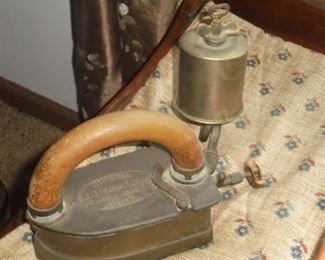 Antique Imperial Self Cleaning flat iron