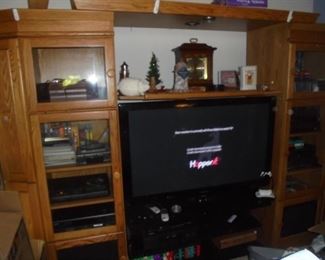 Large ash entertainment center