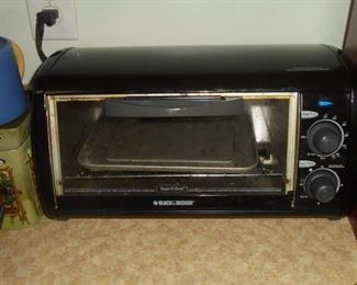 Black & Decker toaster oven