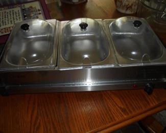 Living Mint 3 - station buffet w/warming tray