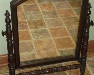 Vintage shoe/foot mirror