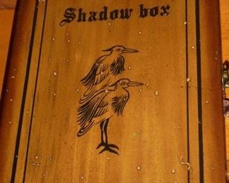 Wood shadow box