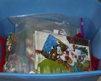 One of many tubs of craft kits
