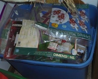 One of many tubs of craft kits