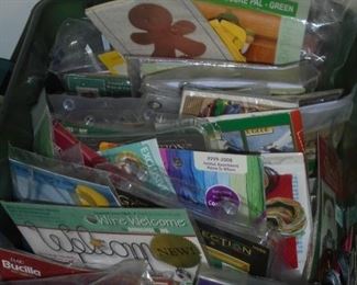 One of many tubs of craft kits