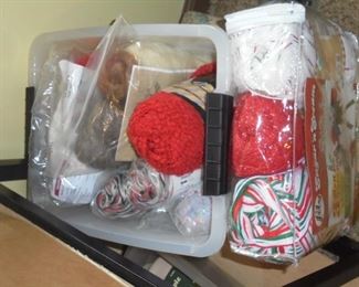 One of many tubs of craft kits