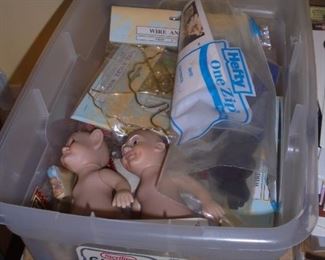 One of many tubs of craft kits