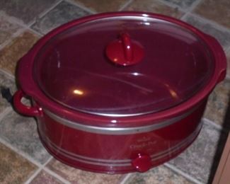 Red pressure cooker