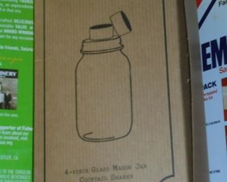 Mason shaker /cocktail jar NIB