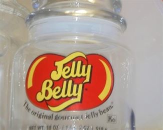 Glass Jelly Belly jar