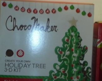 Choco Maker 3-D kit Holiday tree