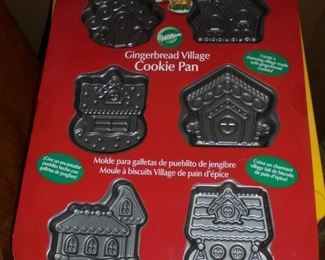 New cookie pan Gingerbread houses 