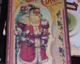 New Santa Claus wood box