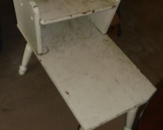 Mid century telephone bench