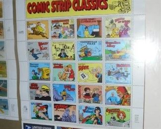 1 sheet 'Comic Strip Classics' US stamps 1995  32 cents
