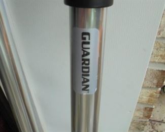 Pair new walking sticks with cuffs