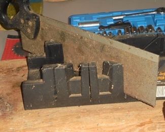 Miter saw & box