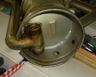 1/4 gal Brass oil can