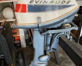 Vintage Evinrude Outboard Boat Motor