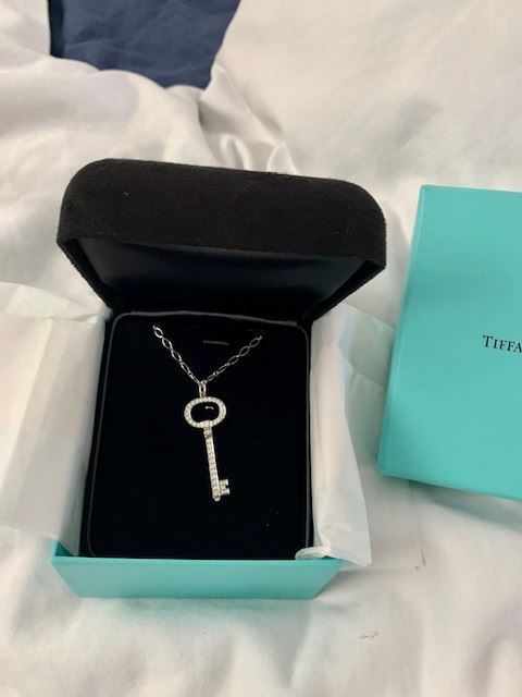 Tiffany and Co Key Necklace