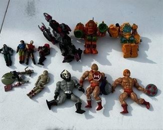 Vintage He- Man Action Figures