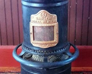 Barler Ideal Heater On Casters, 26" Tall x 12" Diameter