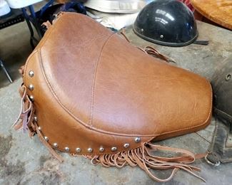 Vintage Police Style Motorcycle Helmet And Half Shell Motorcycle Helmets Qty 2