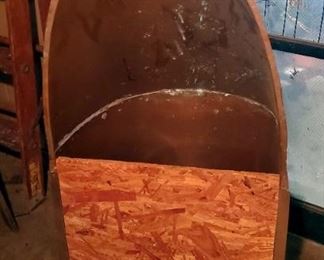 Copper Sheet Metal Heat Shield /Storage Bin, 48" x 22" x 16"