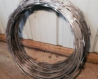 Coiled Razor Wire, Unknown Length