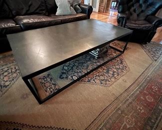 Restoration Hardware Parquet coffee table