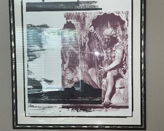 Signed and numbered 25/500 Robert Rauschenberg Lithograph