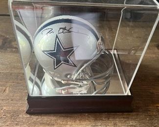 Deion Sanders signed Cowboys helmet