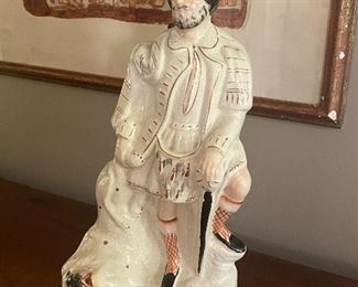 Staffordshire Lamp Lionslayer