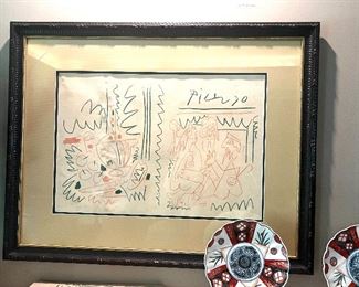 Picasso Print unsigned