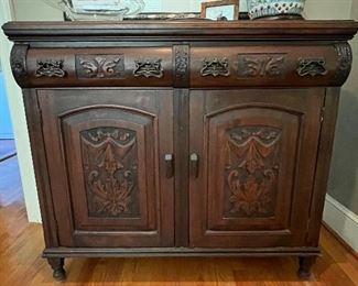 Antique English Cabinet